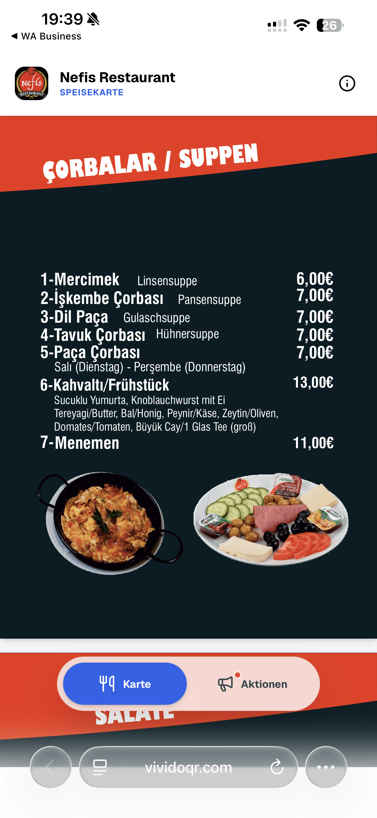 Minimalistisches Café Design